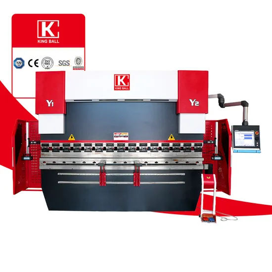 Primapress Hydraulic CNC Press Brake 125t 2500mm 6+1 Axis Bending Machine with Da53t/Da66t/Da69t Controller for Sheet Metal Folding